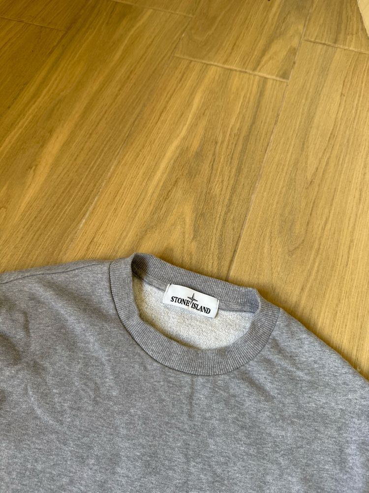 Світшот Stone Island Authentic Gray оригінал стон айленд
