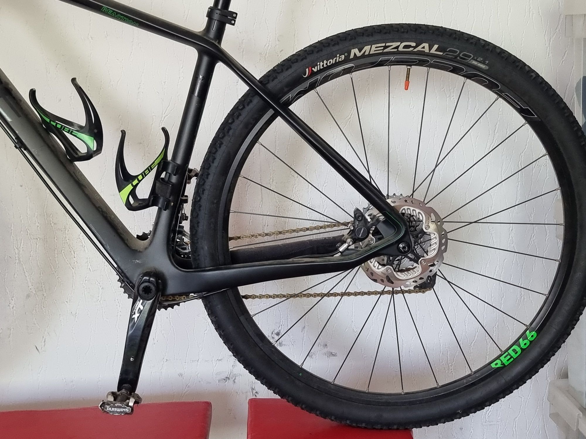 Cube Reaction Carbon GT 29er XT XTR Reba Fulcrum 19,5"