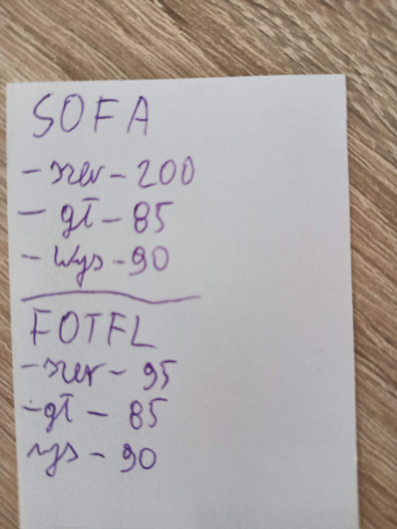 Sofa kanapa fotel