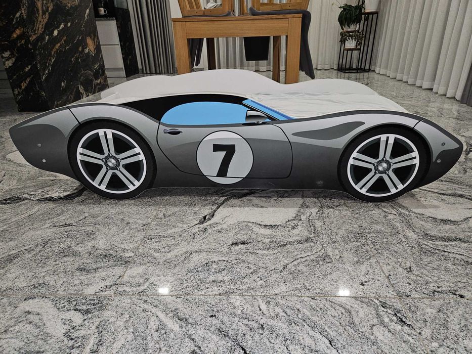 Łóżko dziecięce samochód - wyścigówka