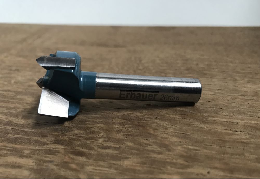 Фреза чашечная Erbauer TCT Hinge Cutter 26mm для дверных петель