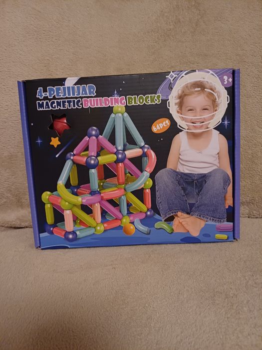 Klocki magnetyczne konstrukcyjne