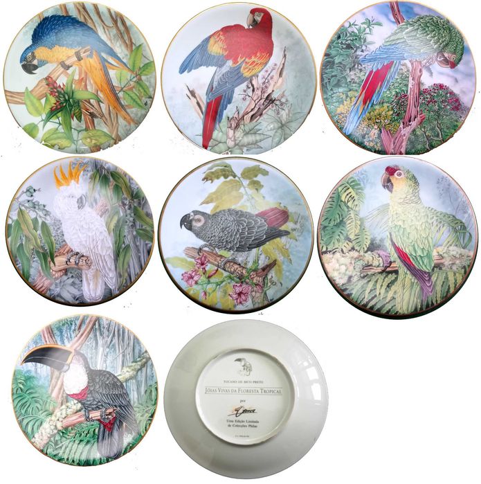 Jóias Vivas da Floresta Tropical - - - - - Pratos