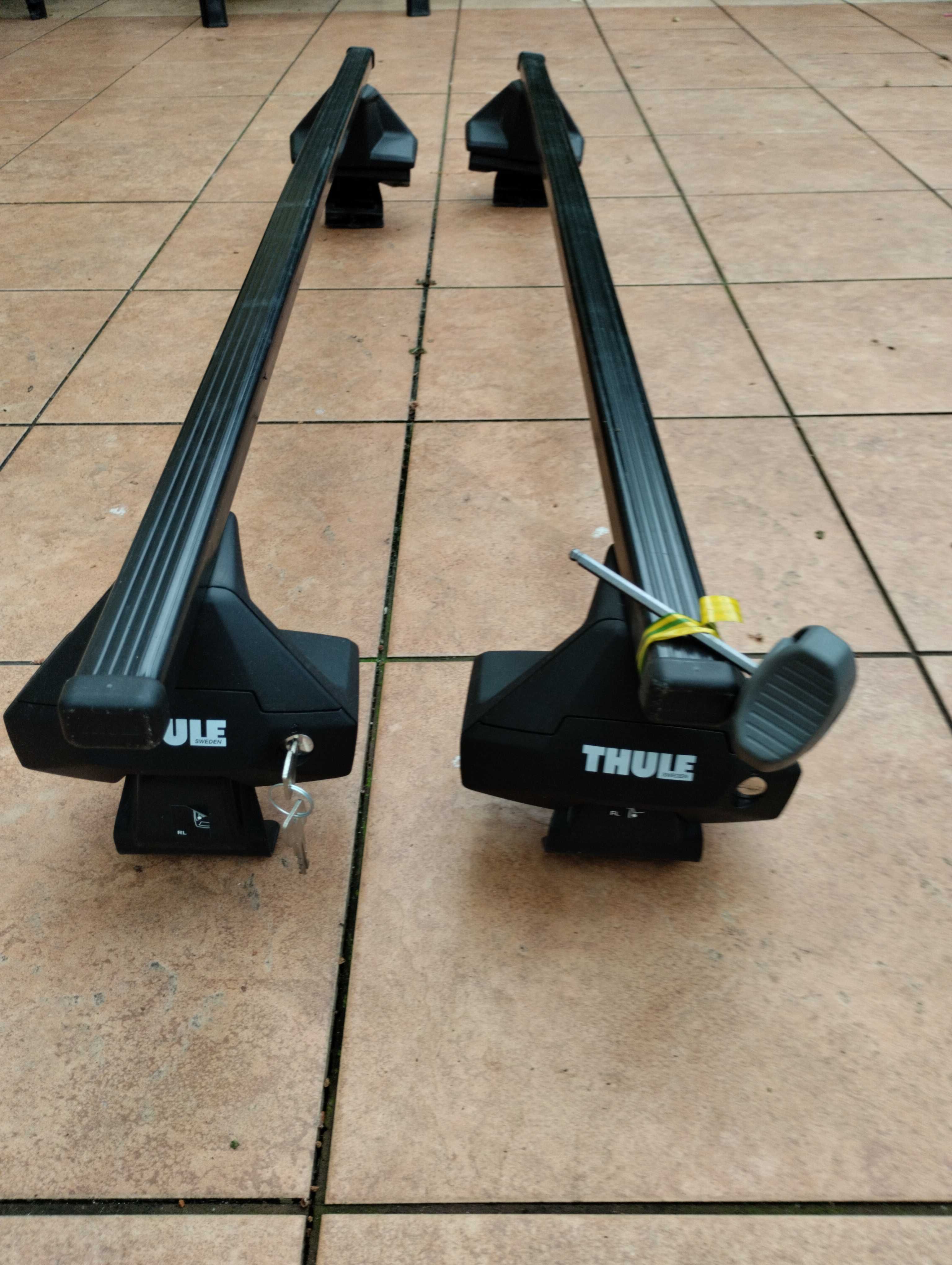 Relingi - Thule - Renault CLIO IV  - Komplet - Jak Nowe