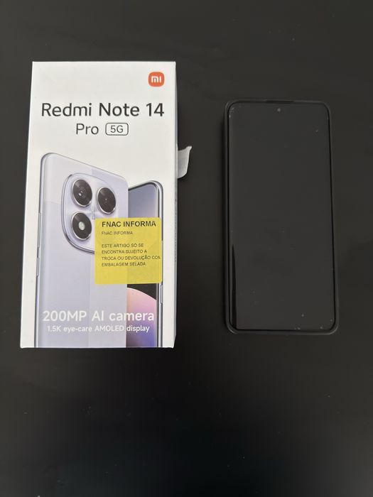 Redmi Note 14 Pro 5G - Como novo (2 meses de uso)
