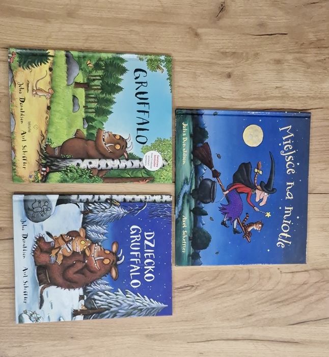 Gruffalo, Dziecko Gruffalo , Miejsce na miotle