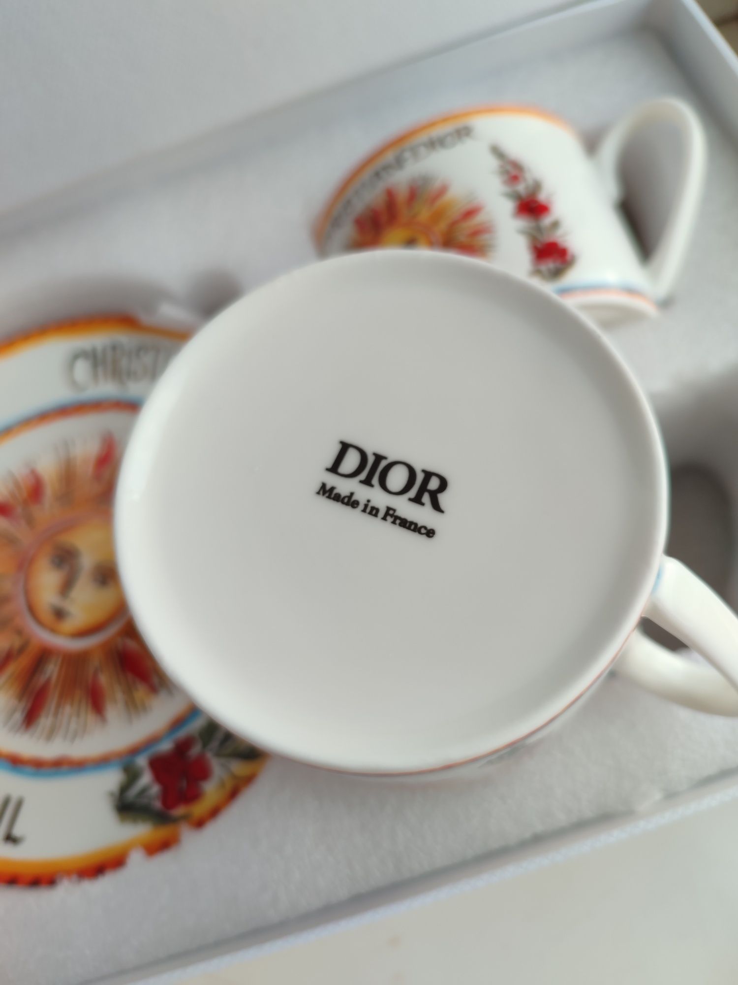 Набір посуду діор dior чайний