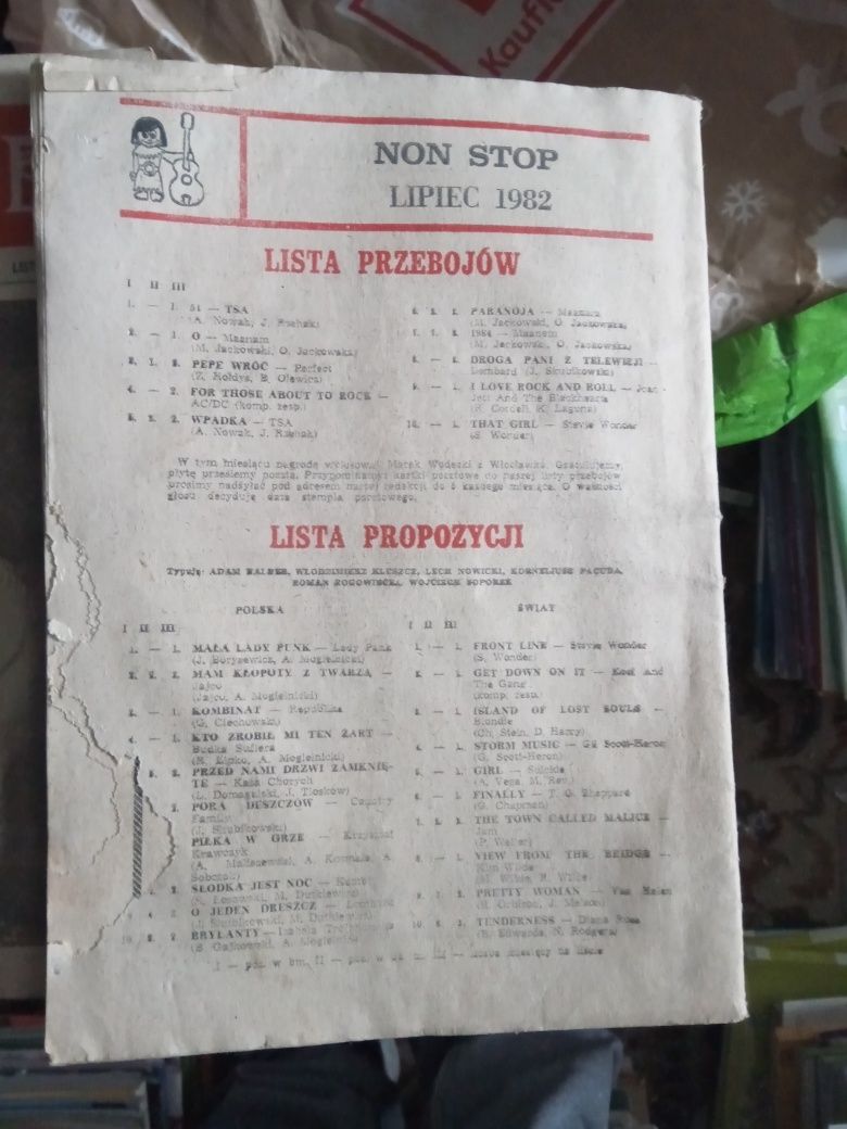 Dwa czasopisma non stop