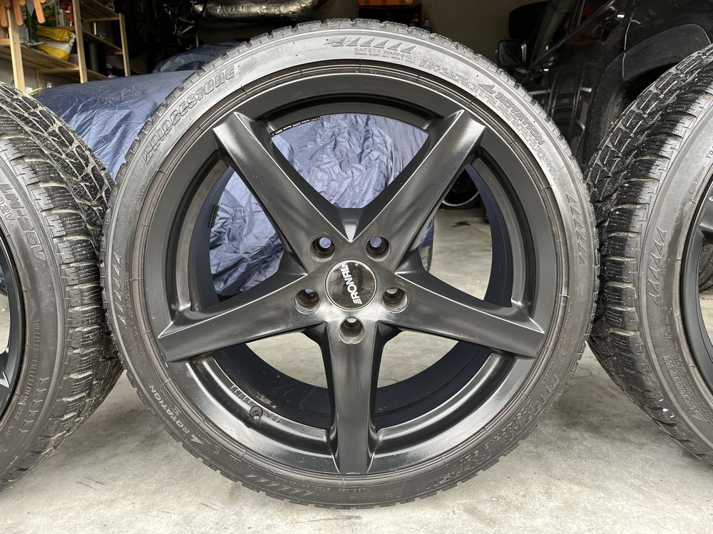 Felgi Ronal R41 18” 18x8 et42 5x114,3 honda civic czarne za pol ceny