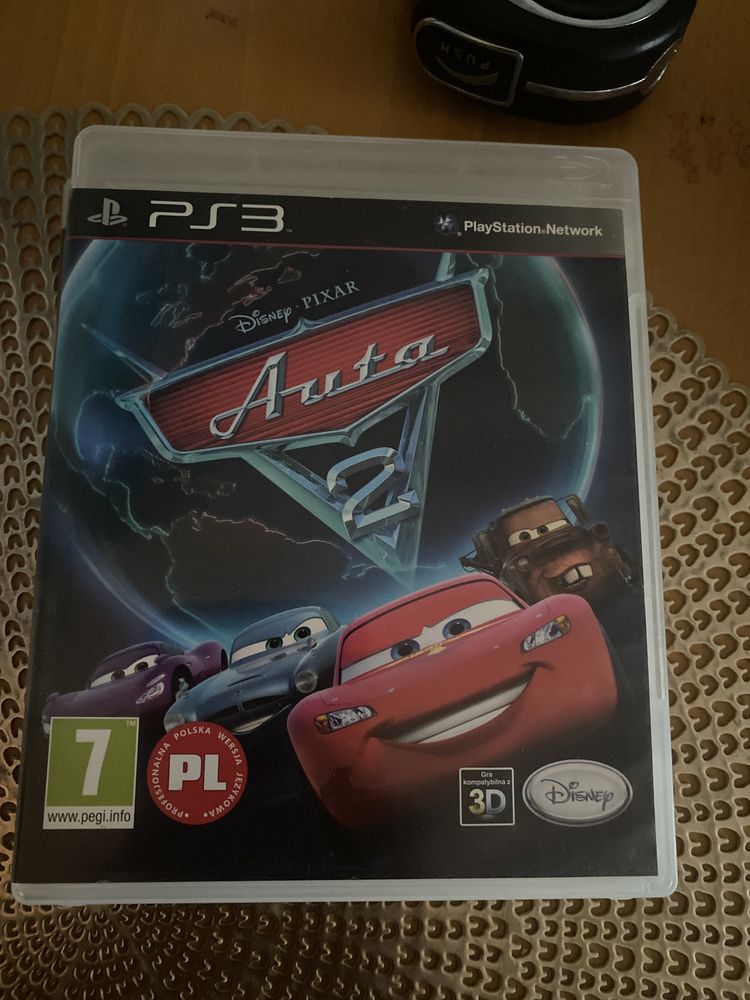 Disney Pixar Auta 2 dla dzieci Hit Ps3