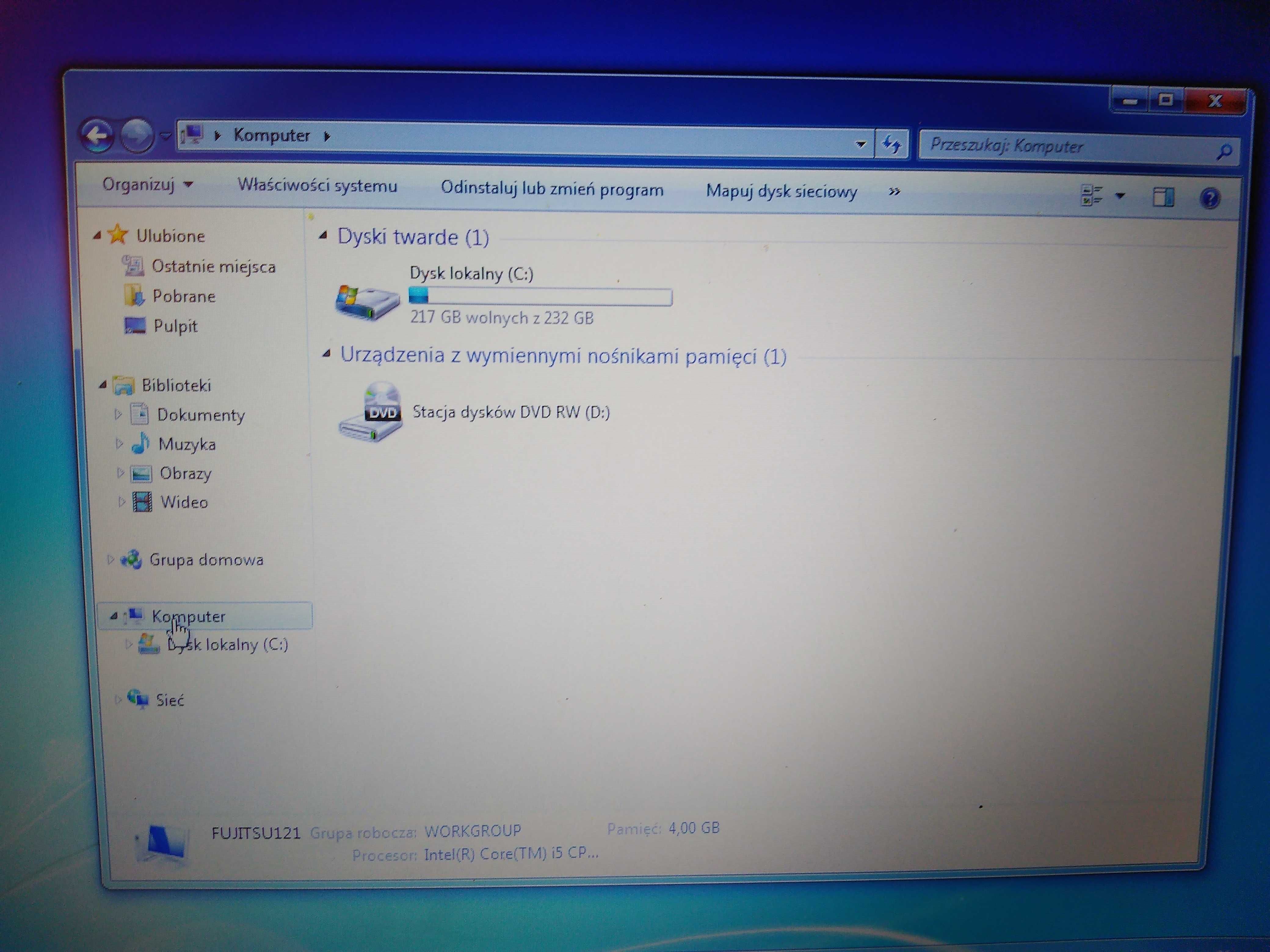 Laptop Fujitsu A530