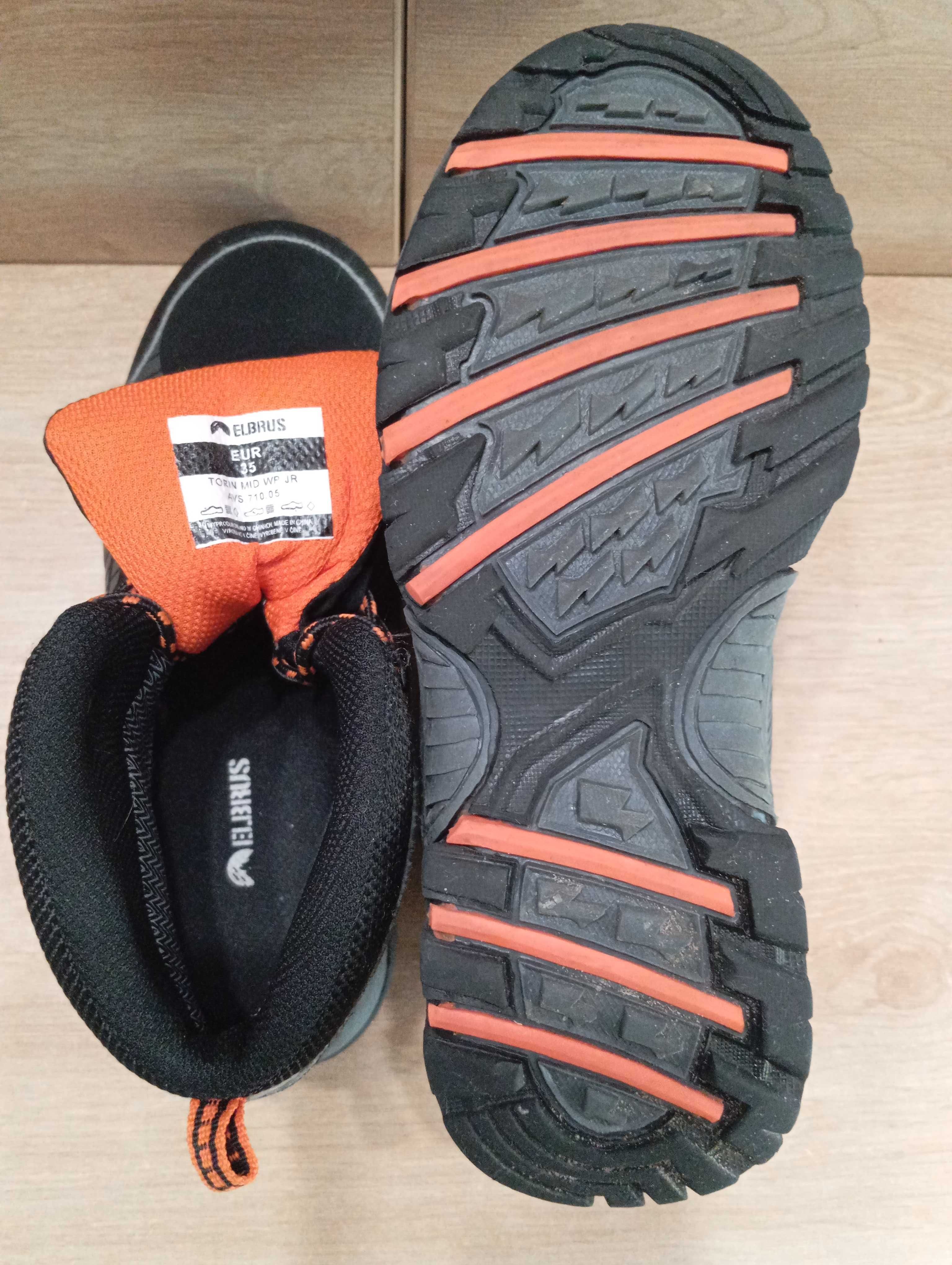 ELBRUS Torin Mid Wp Jr Dziecięce Buty Trekkingowe Wysokie r. 35