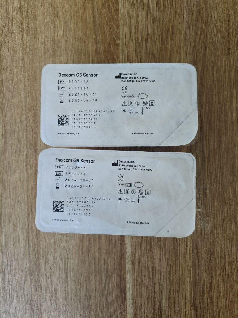 Sensor Dexcom G6