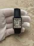 AF Cartier Tank Solo Small Aço, Quartzo