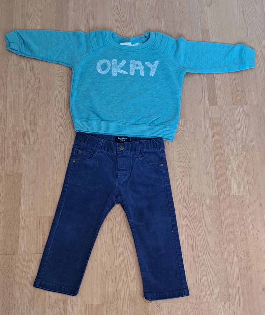 9- 12 meses * Conjunto de 14 peças 50€