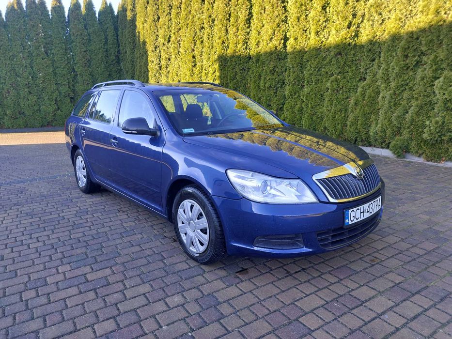 Skoda Octavia II 2, LIFT, POLIFT, 1.9 TDI, 105KM, bez DPF, Niebieska