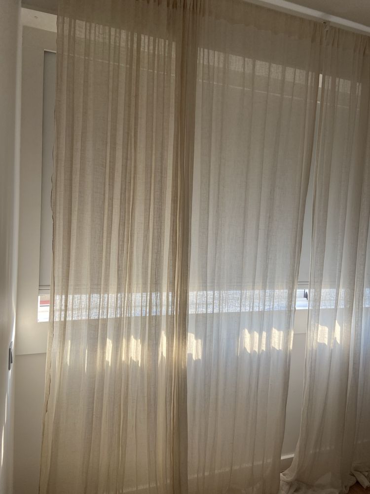 Cortinados linho -  Zara Home