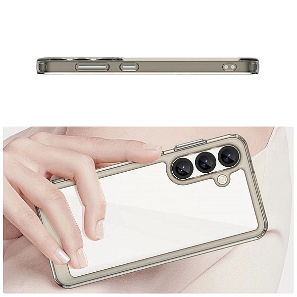 Etui silikonowe Outer Space Case z żelową ramką do Samsung Galaxy S25