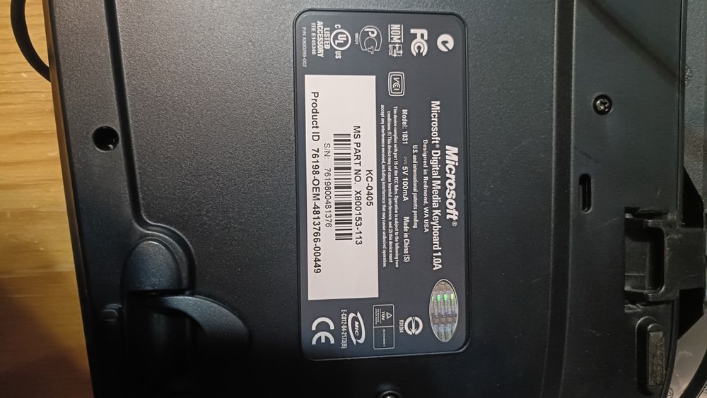 Teclado e rato Microsoft