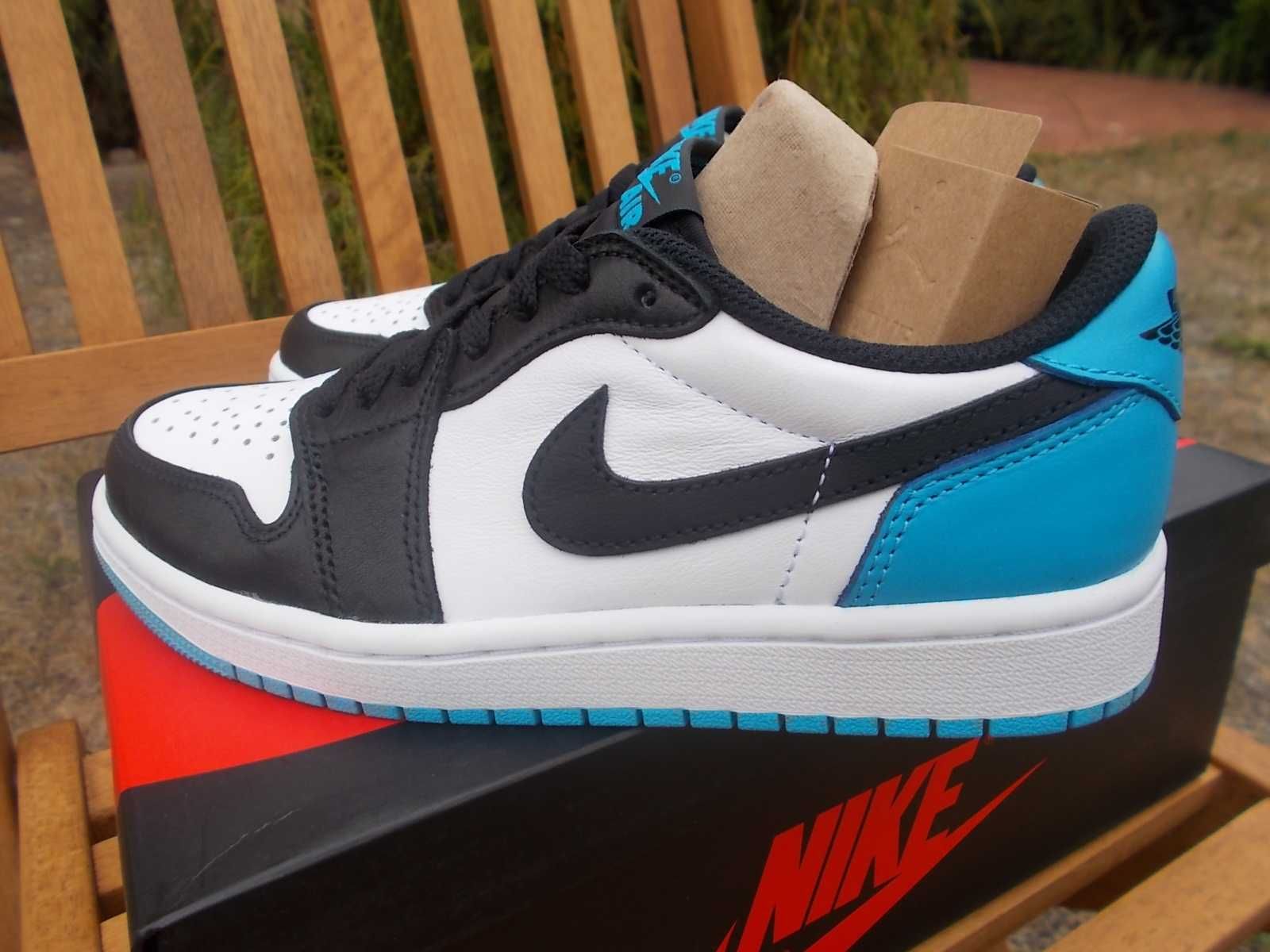 (r 36,5) Nike Jordan 1 Retro Low OG Black Dark Powder Blue CZ0790,-104