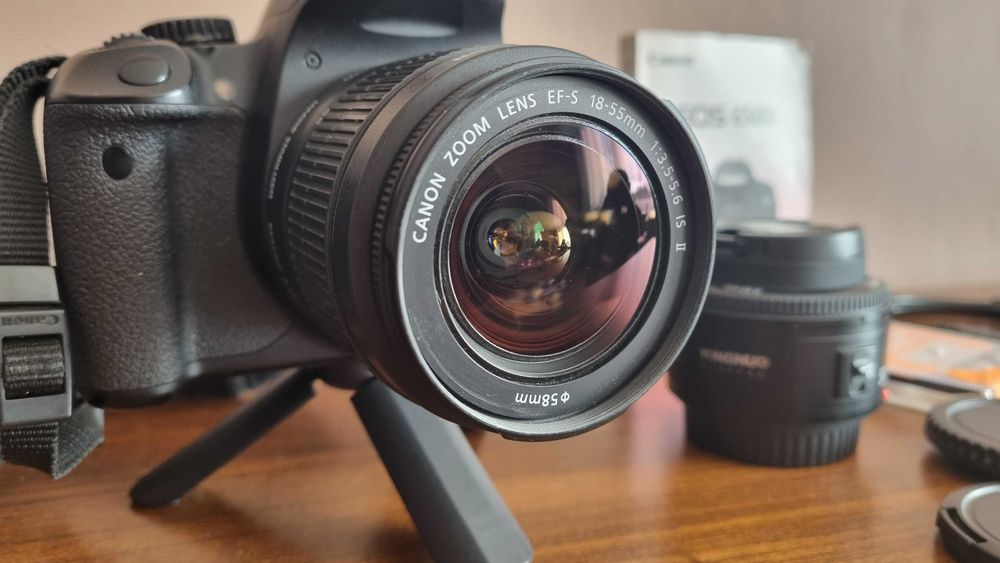 Lustrzanka Canon EOS 650D / Korpus+2 Obiektywy+Torba+Dodatki