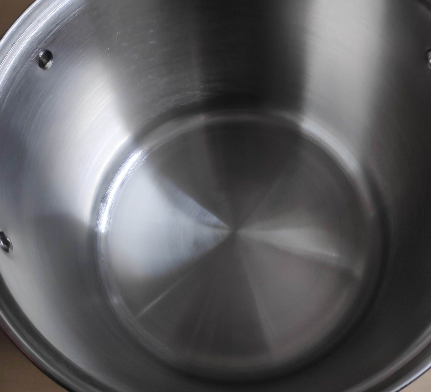 Garnek 9,5 L stalowy pokrywa szklana