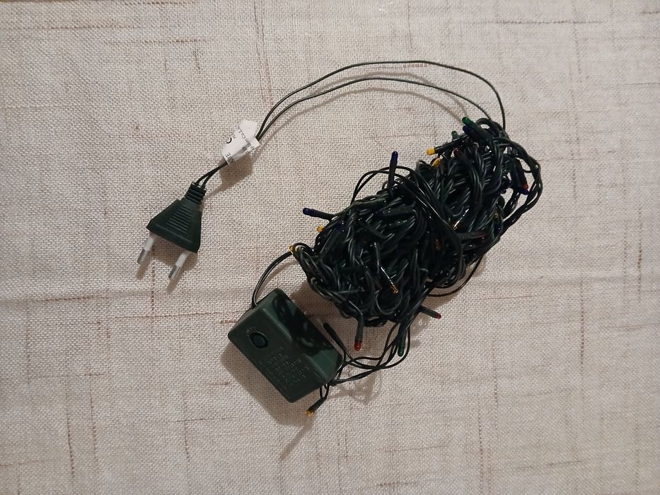 Lampki świąteczne, choinkowe, 200 lampek, 7 metrów