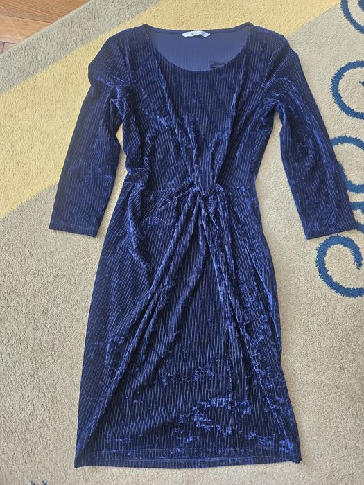 Плаття М темно синього кольору
