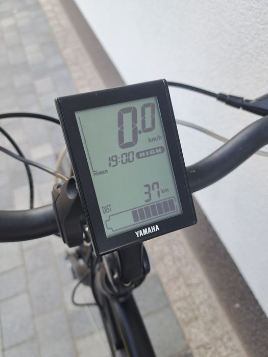 Rower elektryczny Batavus Dinstag Yamaha trekkingowy męski Nexus L 57