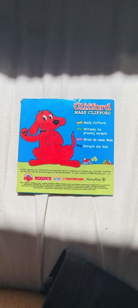 Płyta dvd mały Clifford 4 odcinki