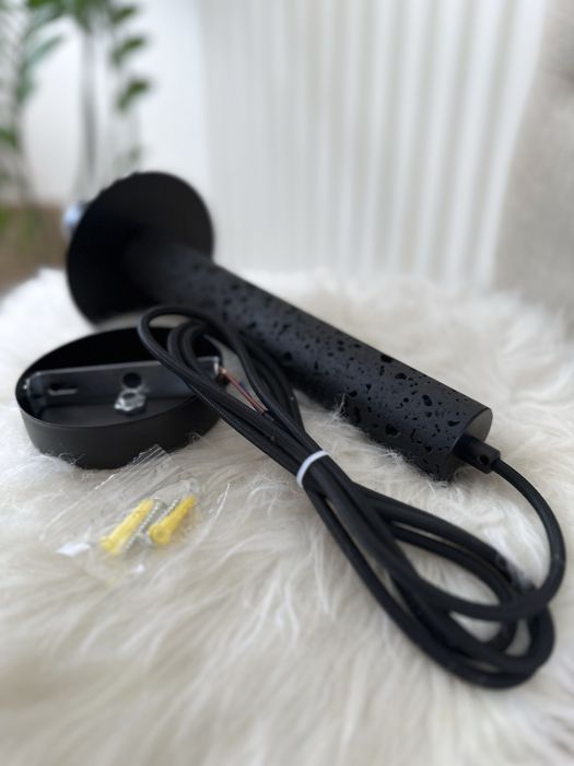 Світильник дизайнерський, підвісний, імітація каменя