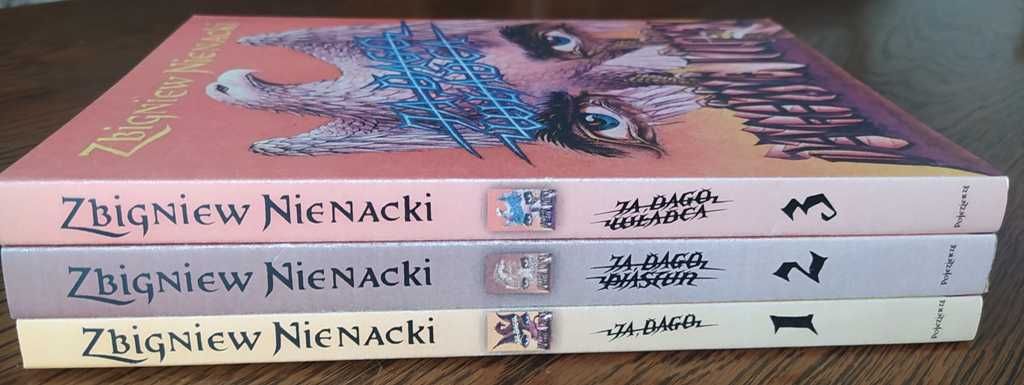 Zbigniew NIENACKI - Ja, Dago; Dagome Iudex 1-3 stan bdb, nowe obwoluty