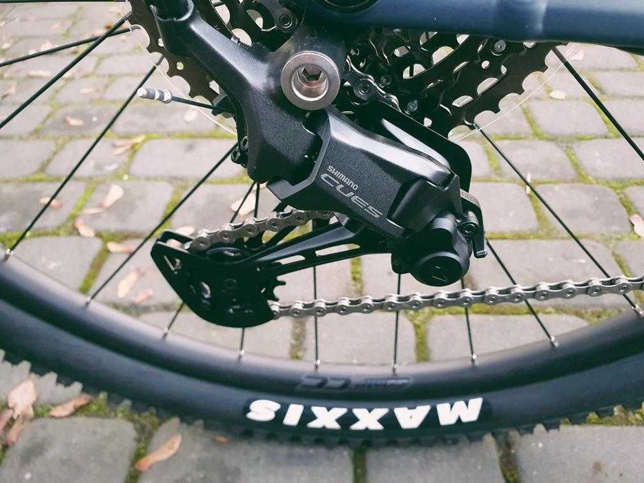 Merida One-Twenty 300 XShort (15,5"), niebieski/limonka, -35% OKAZJA!