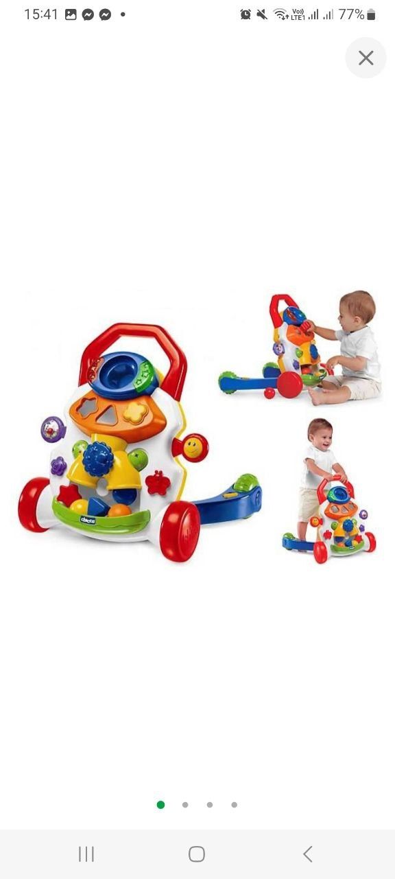 Ходунки каталка Chicco