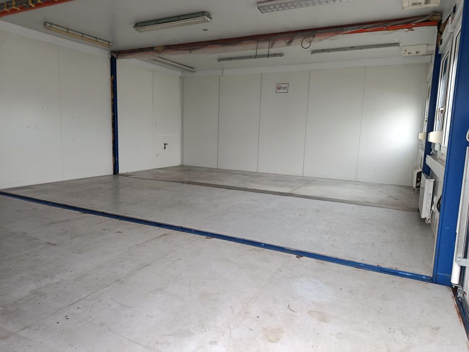 Kontener warsztatowy 45m2 magazynowy biurowy storage transport hds