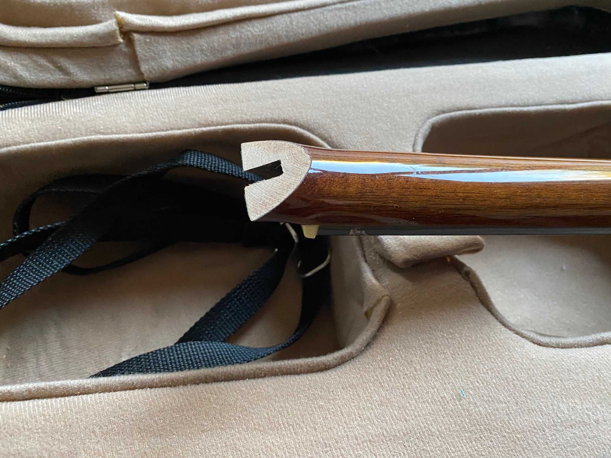 Gitara akustyczna z piezo uszkodzona do naprawy remontu + futerał