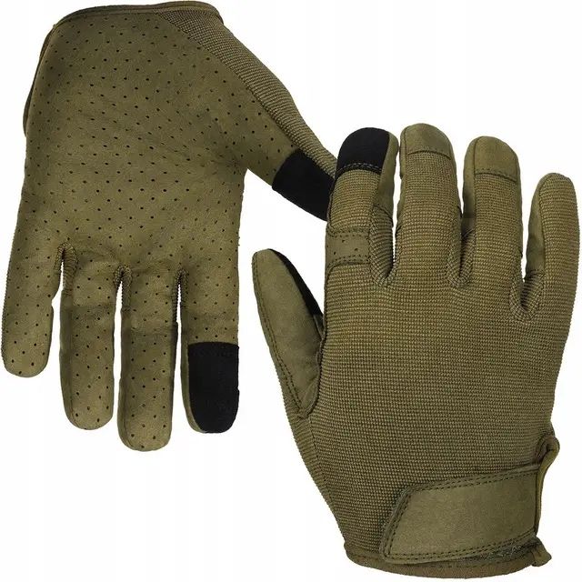 Перчатки тактические сенсорные Mil-Tec COMBAT TOUCH Olive 12521101 M
