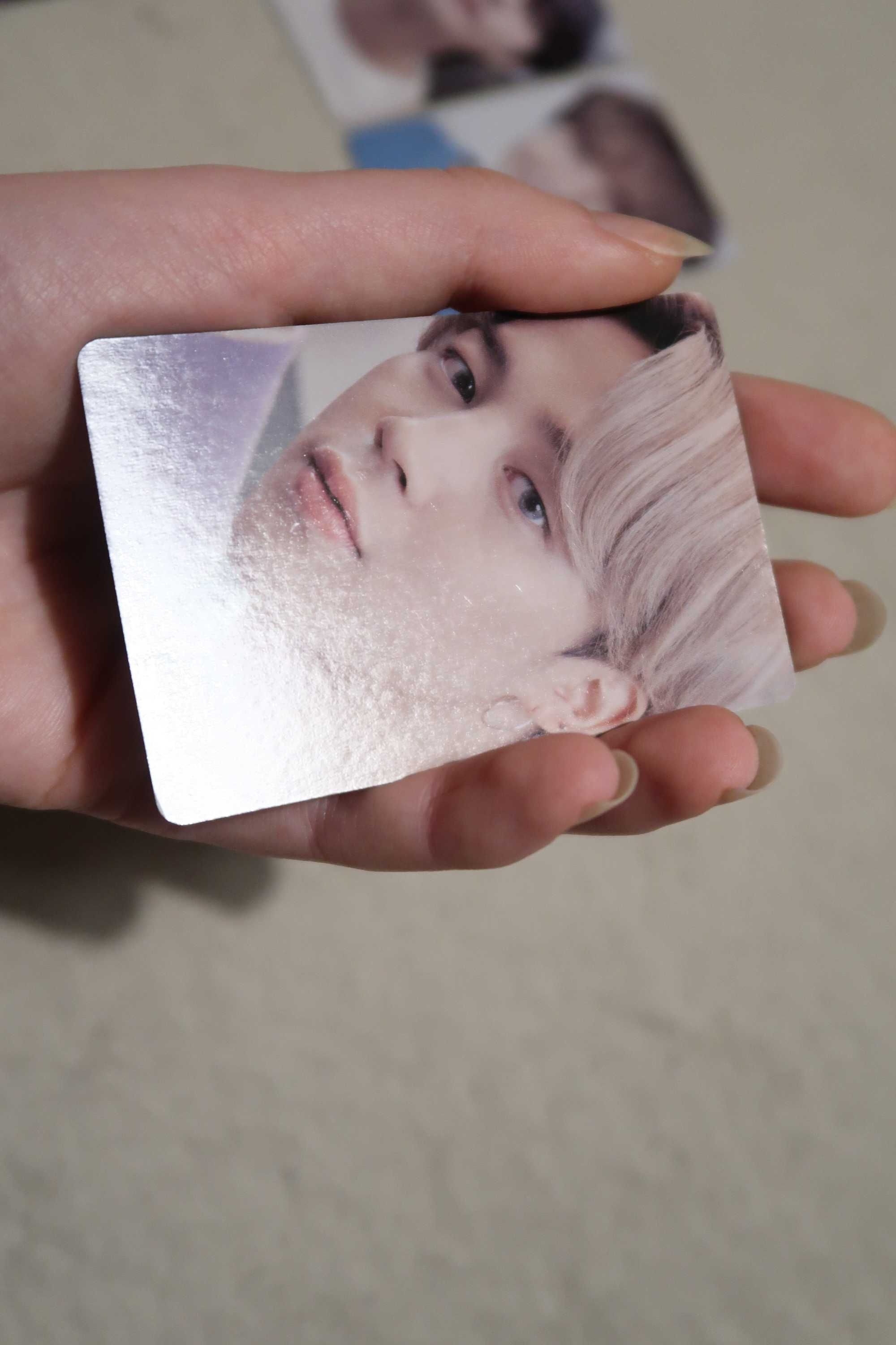 Photocards BTS não oficiais