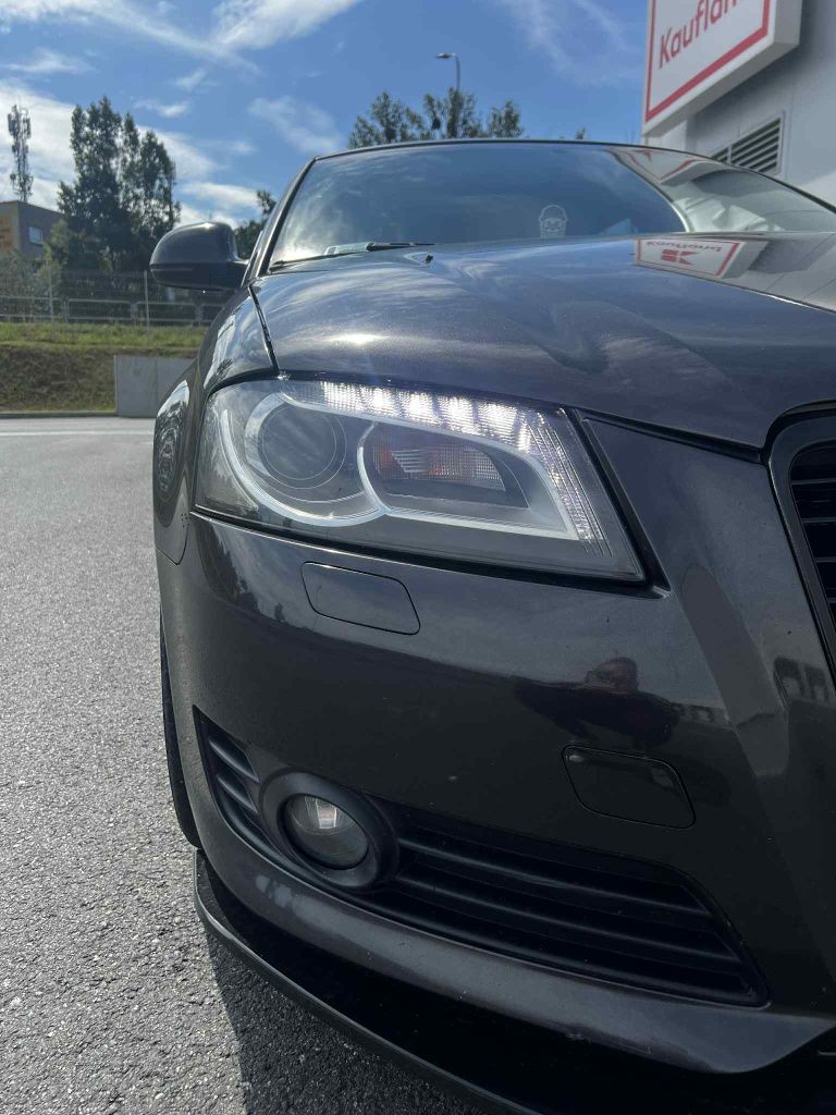 Audi A3 8p sportback LIFT 1.6 MPI benzyna + LPG S-line  zadbana skóra