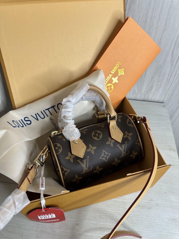 Сумка lv speedy mini Louis Vuitton міні луі вітон