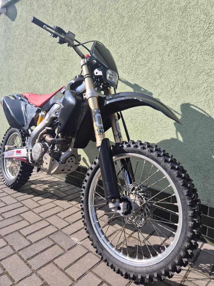Honda crf250 do rejstracji , ohlins rekluse i wiele akcesori