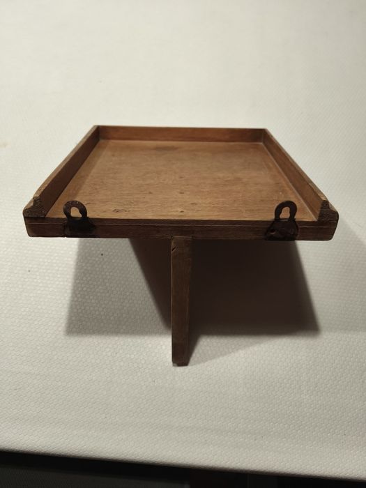 Peças de madeira de decoração vintage