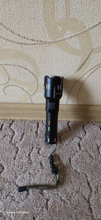 Аккумуляторный фонарик, Zoom, 1x26650,PM30-TG