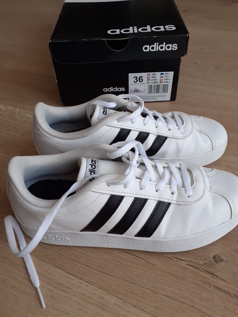 Adidas rozm. 36 białe buty sportowe