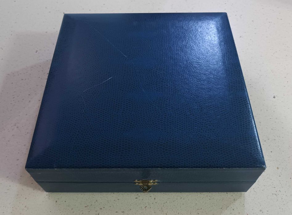 Conjunto 3 Talheres criança + copo + argola, em prata e inox - Novo