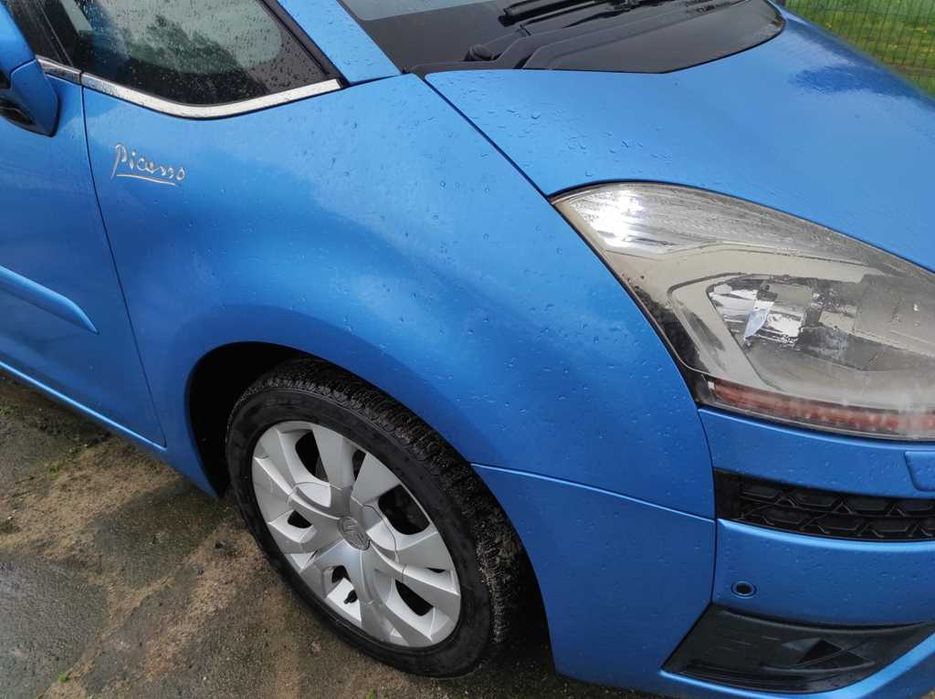 Citroen C4 PICASSO kompletny przód bez lakierowania KNYC maska Xenon