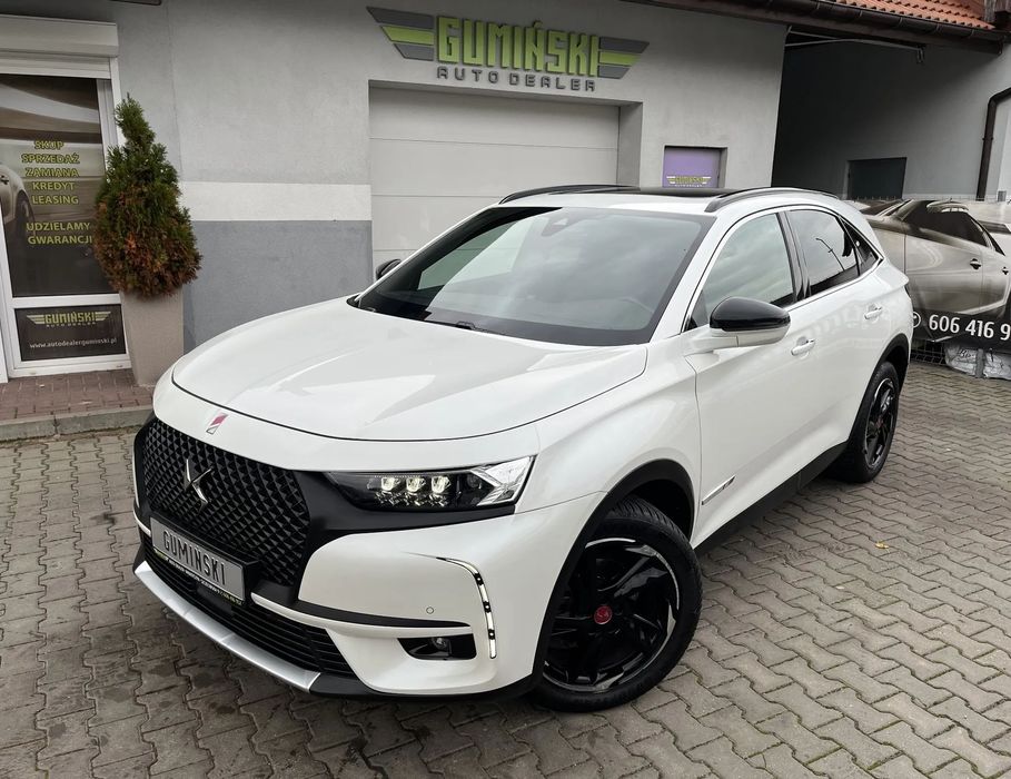 DS Automobiles DS 7 Crossback 1.6T BENZYNA*AUTOAMT*FullLedy*Alkantara*Panorama*AktywnyTempomat*Kamer