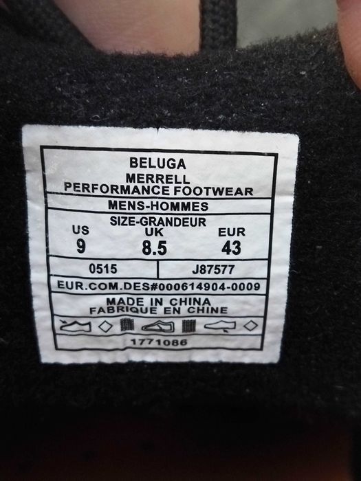 27-27,5 см мембранные кроссовки Merrell Meindl Gore-Tex кросівки GTX
