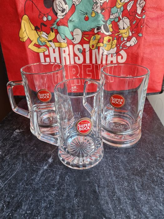 Conjunto de 3 Canecas para Cerveja