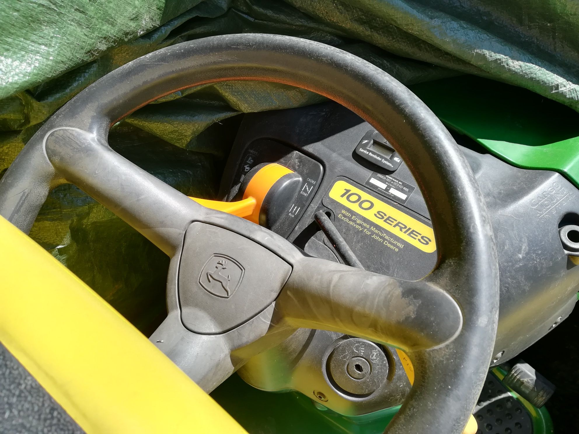 Traktorek kosiarka John deer LA115